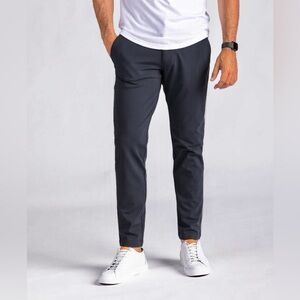 BYLT Everyday Pant 2.0 Navy Men’s Sz 36 Slim-Fit Tech Comfortable Fit Pant